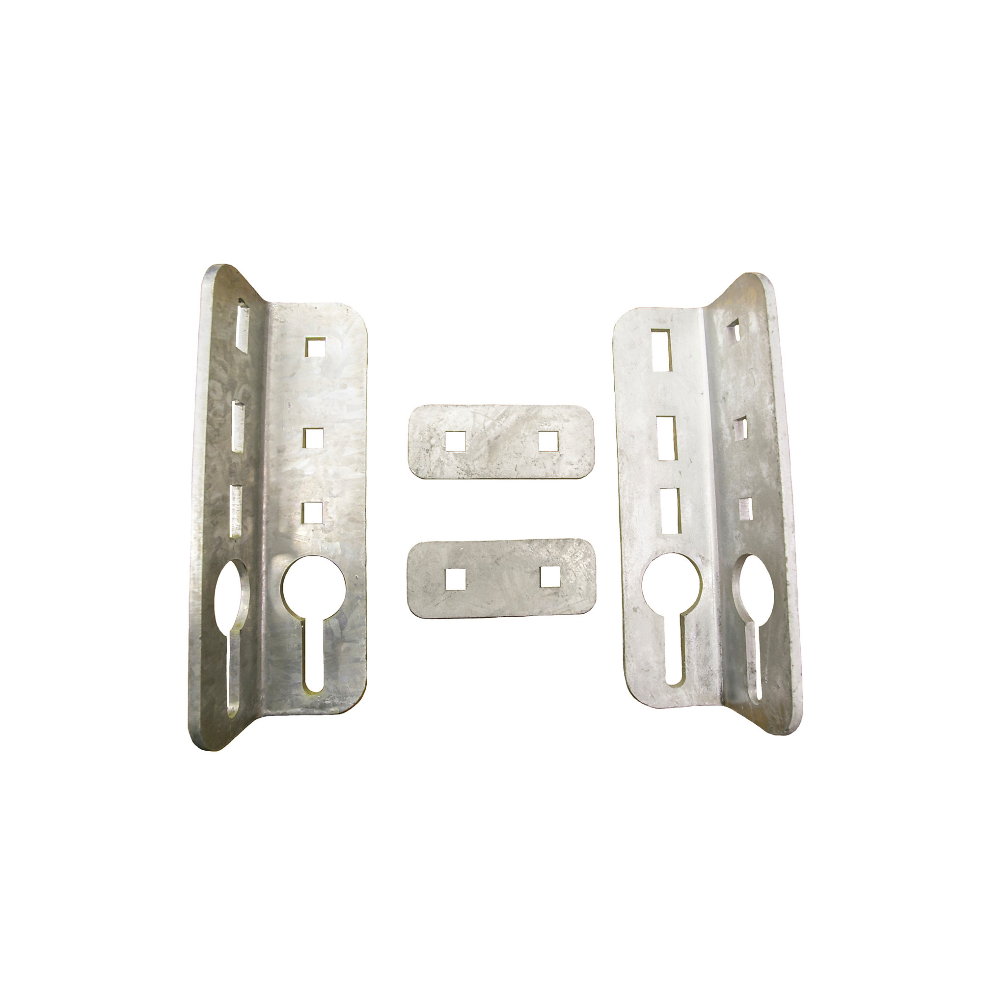 Tommy Docks Floating Dock Anchor Bracket Kit - 2x6, 12in. x 12in., Hot Dipped Galvanized Steel, Model# FDBAK-26003